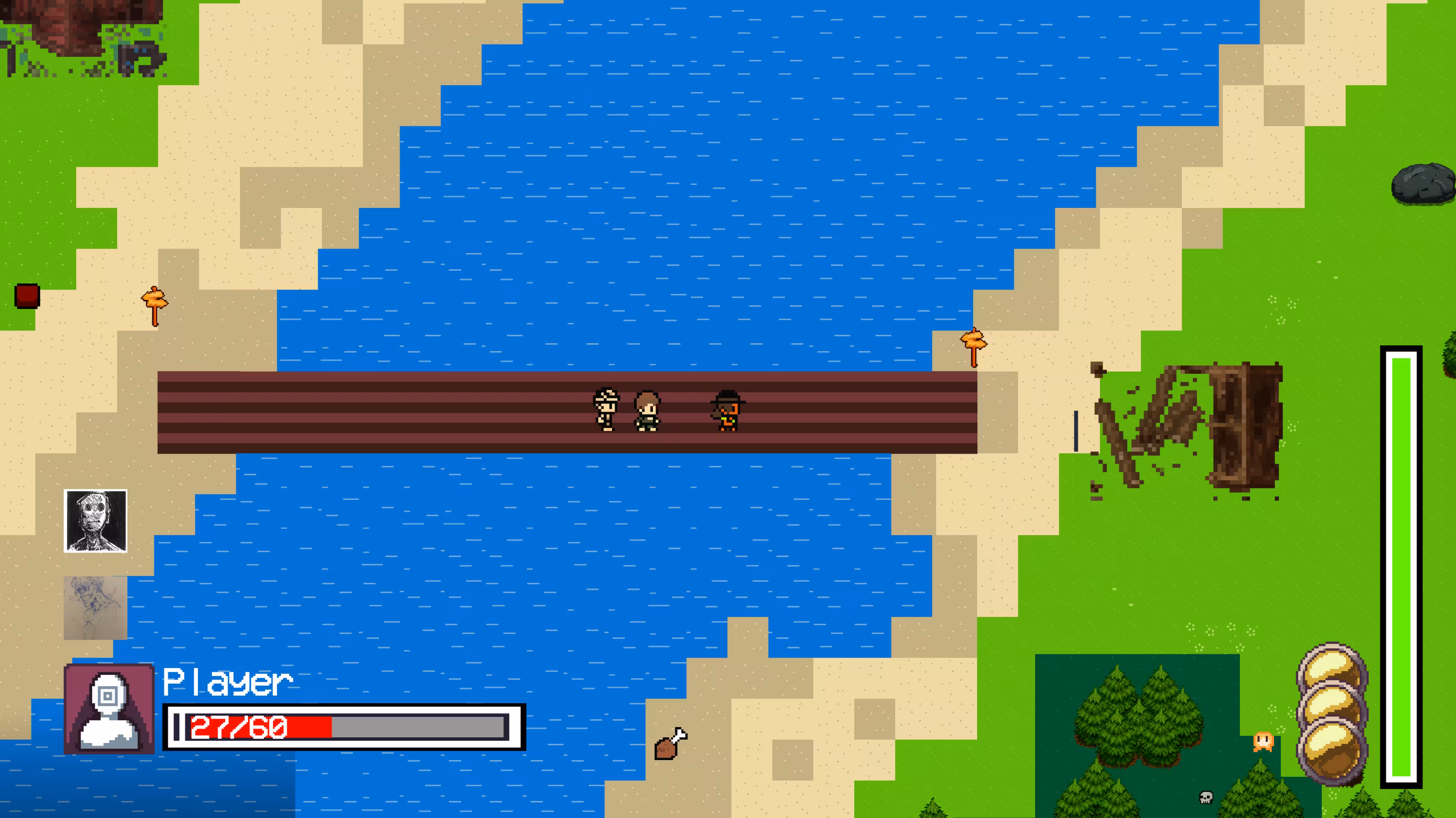Party on the bridge