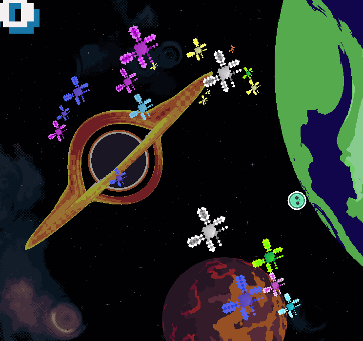 Boid flocking in SKKS